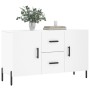 White engineered wood sideboard 100x36x60 cm by vidaXL, Sideboards - Ref: Foro24-828180, Price: 93,44 €, Discount: %