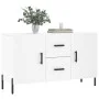 White engineered wood sideboard 100x36x60 cm by vidaXL, Sideboards - Ref: Foro24-828180, Price: 92,26 €, Discount: %