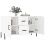 Weißes Sideboard aus Holzwerkstoff, 100 x 36 x 60 cm von vidaXL, Sideboards - Ref: Foro24-828180, Preis: 92,26 €, Rabatt: %