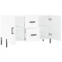 White engineered wood sideboard 100x36x60 cm by vidaXL, Sideboards - Ref: Foro24-828180, Price: 92,26 €, Discount: %