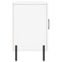 White engineered wood sideboard 100x36x60 cm by vidaXL, Sideboards - Ref: Foro24-828180, Price: 93,44 €, Discount: %