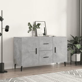 Betongraues Sideboard aus Holzwerkstoff, 100 x 36 x 60 cm von vidaXL, Sideboards - Ref: Foro24-828192, Preis: 101,82 €, Rabat...