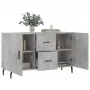 Betongraues Sideboard aus Holzwerkstoff, 100 x 36 x 60 cm von vidaXL, Sideboards - Ref: Foro24-828192, Preis: 100,26 €, Rabat...