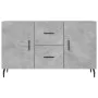 Betongraues Sideboard aus Holzwerkstoff, 100 x 36 x 60 cm von vidaXL, Sideboards - Ref: Foro24-828192, Preis: 100,26 €, Rabat...