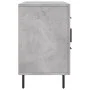 Aparador de madera de ingeniería gris hormigón 100x36x60 cm de vidaXL, Aparadores - Ref: Foro24-828192, Precio: 100,26 €, Des...