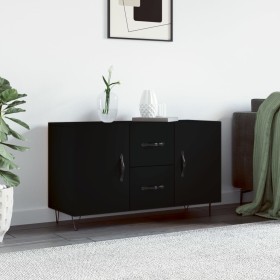 Schwarzes Sideboard aus Holzwerkstoff, 100 x 36 x 60 cm von vidaXL, Sideboards - Ref: Foro24-828165, Preis: 100,87 €, Rabatt: %