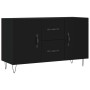 Aparador de madera de ingeniería negro 100x36x60 cm de vidaXL, Aparadores - Ref: Foro24-828165, Precio: 100,76 €, Descuento: %