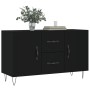 Aparador de madera de ingeniería negro 100x36x60 cm de vidaXL, Aparadores - Ref: Foro24-828165, Precio: 100,76 €, Descuento: %