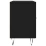 Aparador de madera de ingeniería negro 100x36x60 cm de vidaXL, Aparadores - Ref: Foro24-828165, Precio: 100,76 €, Descuento: %
