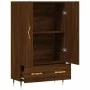 Hohes Sideboard aus Holzwerkstoff, braune Eiche, 69,5 x 31 x 115 cm von vidaXL, Sideboards - Ref: Foro24-828219, Preis: 88,79...