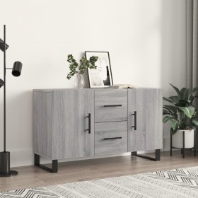 Sonoma graues Sideboard aus Holzwerkstoff, 100 x 36 x 60 cm von vidaXL, Sideboards - Ref: Foro24-828202, Preis: 119,44 €, Rab...