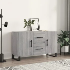 Sonoma gray engineered wood sideboard 100x36x60 cm by vidaXL, Sideboards - Ref: Foro24-828202, Price: 117,45 €, Discount: %