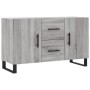 Aparador de madera de ingeniería gris Sonoma 100x36x60 cm de vidaXL, Aparadores - Ref: Foro24-828202, Precio: 119,33 €, Descu...