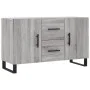 Sonoma gray engineered wood sideboard 100x36x60 cm by vidaXL, Sideboards - Ref: Foro24-828202, Price: 117,44 €, Discount: %