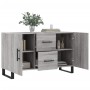 Aparador de madera de ingeniería gris Sonoma 100x36x60 cm de vidaXL, Aparadores - Ref: Foro24-828202, Precio: 119,33 €, Descu...