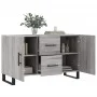 Sonoma gray engineered wood sideboard 100x36x60 cm by vidaXL, Sideboards - Ref: Foro24-828202, Price: 117,44 €, Discount: %