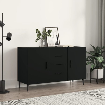 Schwarzes Sideboard aus Holzwerkstoff, 100 x 36 x 60 cm von vidaXL, Sideboards - Ref: Foro24-828189, Preis: 89,56 €, Rabatt: %