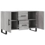 Aparador de madera de ingeniería gris Sonoma 100x36x60 cm de vidaXL, Aparadores - Ref: Foro24-828202, Precio: 119,33 €, Descu...
