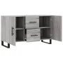 Sonoma gray engineered wood sideboard 100x36x60 cm by vidaXL, Sideboards - Ref: Foro24-828202, Price: 117,44 €, Discount: %