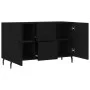 Aparador de madera de ingeniería negro 100x36x60 cm de vidaXL, Aparadores - Ref: Foro24-828189, Precio: 87,01 €, Descuento: %