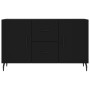 Schwarzes Sideboard aus Holzwerkstoff, 100 x 36 x 60 cm von vidaXL, Sideboards - Ref: Foro24-828189, Preis: 89,56 €, Rabatt: %