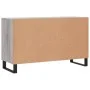 Sonoma gray engineered wood sideboard 100x36x60 cm by vidaXL, Sideboards - Ref: Foro24-828202, Price: 117,44 €, Discount: %