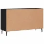 Aparador de madera de ingeniería negro 100x36x60 cm de vidaXL, Aparadores - Ref: Foro24-828189, Precio: 87,01 €, Descuento: %