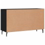 Schwarzes Sideboard aus Holzwerkstoff, 100 x 36 x 60 cm von vidaXL, Sideboards - Ref: Foro24-828189, Preis: 89,56 €, Rabatt: %