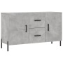 Aparador de madera de ingeniería gris hormigón 100x36x60 cm de vidaXL, Aparadores - Ref: Foro24-828184, Precio: 104,68 €, Des...