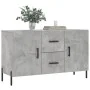 Concrete gray engineered wood sideboard 100x36x60 cm by vidaXL, Sideboards - Ref: Foro24-828184, Price: 103,14 €, Discount: %