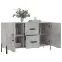 Concrete gray engineered wood sideboard 100x36x60 cm by vidaXL, Sideboards - Ref: Foro24-828184, Price: 103,14 €, Discount: %