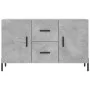 Concrete gray engineered wood sideboard 100x36x60 cm by vidaXL, Sideboards - Ref: Foro24-828184, Price: 103,14 €, Discount: %