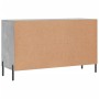 Aparador de madera de ingeniería gris hormigón 100x36x60 cm de vidaXL, Aparadores - Ref: Foro24-828184, Precio: 104,68 €, Des...