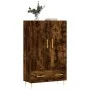 Tall sideboard engineered wood smoked oak 69.5x31x115 cm by vidaXL, Sideboards - Ref: Foro24-828225, Price: 85,01 €, Discount: %