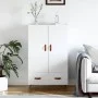 High white engineered wood sideboard 69.5x31x115 cm by vidaXL, Sideboards - Ref: Foro24-828204, Price: 88,43 €, Discount: %