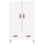 Weißes hohes Sideboard aus Holzwerkstoff, 69,5 x 31 x 115 cm von vidaXL, Sideboards - Ref: Foro24-828204, Preis: 89,52 €, Rab...