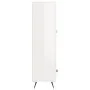 Aparador alto madera de ingeniería blanco brillo 69,5x31x115 cm de vidaXL, Aparadores - Ref: Foro24-828206, Precio: 90,62 €, ...