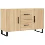 Aparador de madera de ingeniería roble Sonoma 100x36x60 cm de vidaXL, Aparadores - Ref: Foro24-828199, Precio: 90,17 €, Descu...