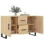 Aparador de madera de ingeniería roble Sonoma 100x36x60 cm de vidaXL, Aparadores - Ref: Foro24-828199, Precio: 90,17 €, Descu...