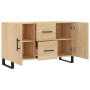 Sideboard aus Sonoma-Eichenholzwerkstoff, 100 x 36 x 60 cm von vidaXL, Sideboards - Ref: Foro24-828199, Preis: 94,27 €, Rabat...