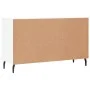 Glossy white engineered wood sideboard 100x36x60 cm by vidaXL, Sideboards - Ref: Foro24-828190, Price: 118,88 €, Discount: %