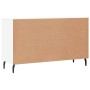 Hochglanzweißes Sideboard aus Holzwerkstoff, 100 x 36 x 60 cm von vidaXL, Sideboards - Ref: Foro24-828190, Preis: 120,77 €, R...