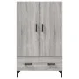 Aparador alto madera de ingeniería gris Sonoma 69,5x31x115 cm de vidaXL, Aparadores - Ref: Foro24-828242, Precio: 93,04 €, De...