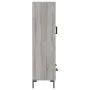 Aparador alto madera de ingeniería gris Sonoma 69,5x31x115 cm de vidaXL, Aparadores - Ref: Foro24-828242, Precio: 93,04 €, De...