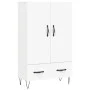 Aparador alto madera de ingeniería blanco 69,5x31x115 cm de vidaXL, Aparadores - Ref: Foro24-828228, Precio: 85,91 €, Descuen...