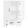 Hohes Sideboard aus weißem Holzwerkstoff, 69,5 x 31 x 115 cm von vidaXL, Sideboards - Ref: Foro24-828228, Preis: 86,95 €, Rab...