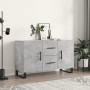 Concrete gray engineered wood sideboard 100x36x60 cm by vidaXL, Sideboards - Ref: Foro24-828200, Price: 124,46 €, Discount: %