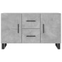 Concrete gray engineered wood sideboard 100x36x60 cm by vidaXL, Sideboards - Ref: Foro24-828200, Price: 124,46 €, Discount: %