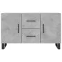 Concrete gray engineered wood sideboard 100x36x60 cm by vidaXL, Sideboards - Ref: Foro24-828200, Price: 122,20 €, Discount: %