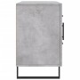 Concrete gray engineered wood sideboard 100x36x60 cm by vidaXL, Sideboards - Ref: Foro24-828200, Price: 124,46 €, Discount: %